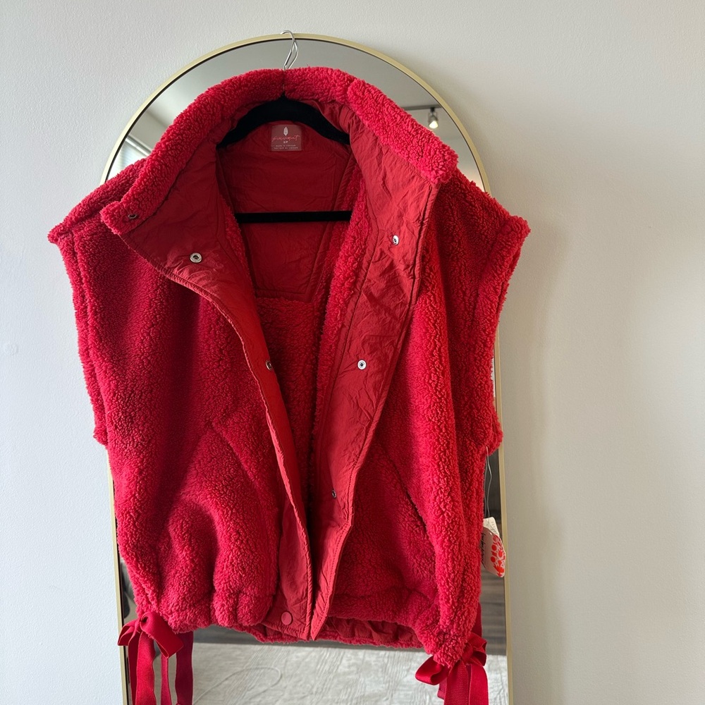 Free People Scout It Out Fleece Vest